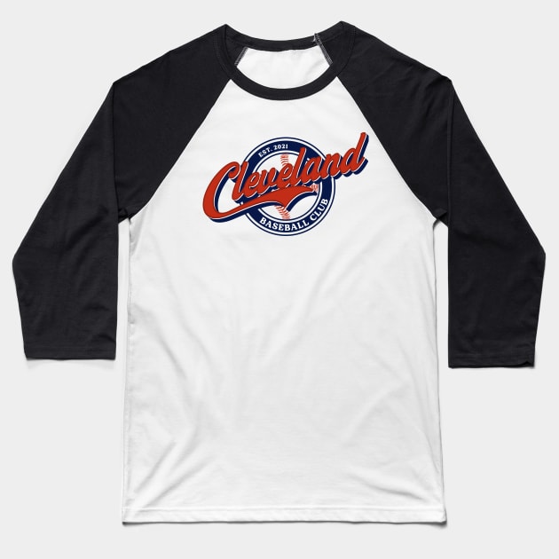 Cleveland Baseball Club Baseball T-Shirt by mbloomstine